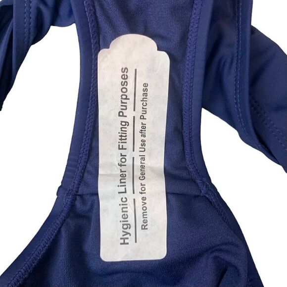 Peyton & Parker Blue Tankini Set Size 0X New - Picture 5 of 10